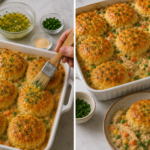 Chicken & Biscuit Dinner Cobbler