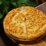 Air Fryer Cheesy Tortilla Garlic Bread