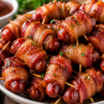 Bacon Wrapped Smokies