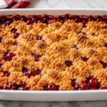easy 5-ingredient Cherry Dump Cake
