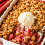 Rhubarb Crisp
