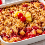 Pineapple Cherry Dump Cake