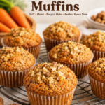 Bakery-Style Carrot Cake Muffins